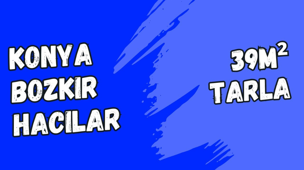 KONYA BOZKIR HACILAR KÖYÜNDE 39M² TARLAMIZ SATILIKTIR. - KONYA BOZKIR fotoğraf 19